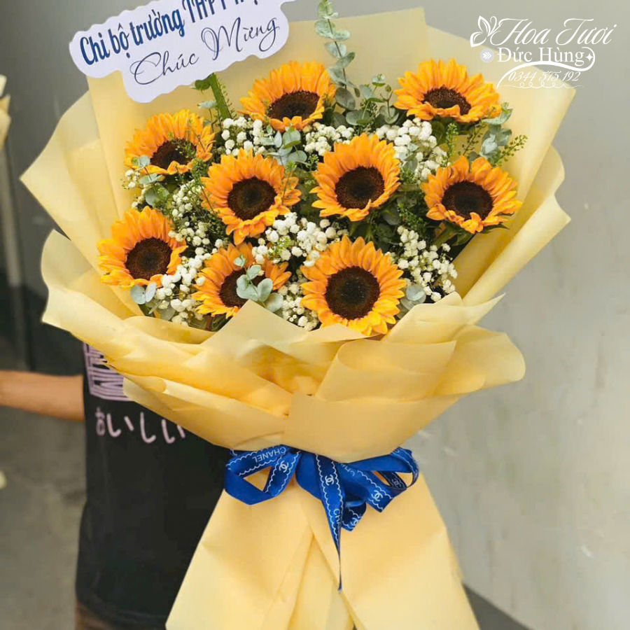 Bó Hướng Dương Chúc Mừng